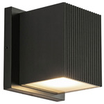 Mavis Outdoor Wall Light - Black / Frosted