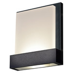 Guide Outdoor Wall Light - Black / Clear