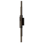 Enzo Wall Light - Black / Frosted
