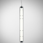 Stacking Vertical Pendant - Matte White / Matte Black / Transparent