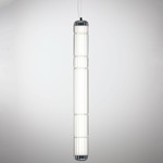 Stacking Vertical Pendant - Matte White / Matte Black / Transparent