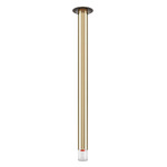 A-Tube Nano Swing Ceiling Light - Matte Black / Gold
