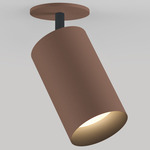 CM1 Monopoint Adjustable Spot Light - Architectural Bronze / Black Baffle