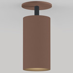 CM1 Outdoor Monopoint Fixed Ceiling Light - Architectural Bronze / Black Baffle
