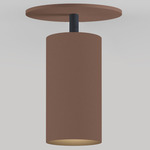 CM1 Outdoor Monopoint Fixed Ceiling Light - Architectural Bronze / Black Baffle