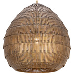 Gilda Pendant - Antique Brass