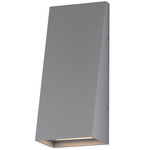 Pathfinder Color-Select Rectangle Outdoor Wall Sconce - Silver