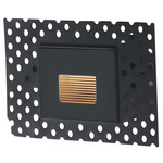 Path Trimless Color-Select Outdoor Step Light - Black