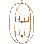 Martel Oval Pendant - Etruscan Gold