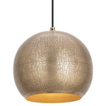 Aurelia Pendant - Weathered Brass