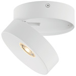 Swinger Outdoor Ceiling Spot Light - White
