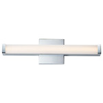 Spec 5CCT Bathroom Vanity Light - Polished Chrome / White