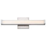 Spec 5CCT Bathroom Vanity Light - Satin Nickel / White