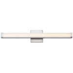 Spec 5CCT Bathroom Vanity Light - Satin Nickel / White