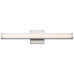 Spec 5CCT Bathroom Vanity Light - Satin Nickel / White