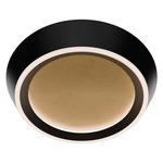 Tinzel Color-Select Ceiling Light - Black / Gold Leaf