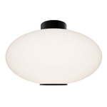 Illusion Color-Select Ceiling Light - Black / Opal