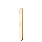 Cadiz Pendant - Aged Brass / Alabaster