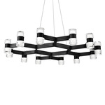 Dashe Chandelier - Black / Clear