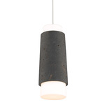 Chauncey Color-Select Pendant - Black / Basalt Stone