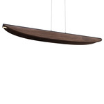 Kiefer Linear Pendant - Black / Walnut