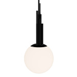 Sybil Color-Select Pendant - Black Nickel / Opal