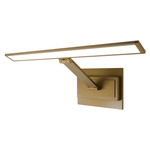Diver Color-Select Picture Light - Aged Brass