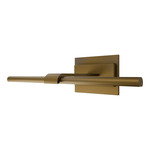 Inlet Color-Select Picture Light - Aged Brass