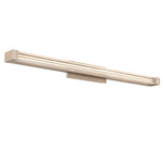 Skein Bathroom Vanity Light - Brushed Nickel / Crystal