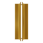 Strait Color-Select Wall Light - Aged Brass / White