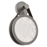 Clare Wall Sconce - Antique Nickel / Black