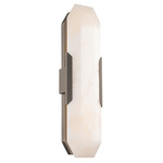 Toulouse Wall Sconce - Antique Nickel / Alabaster