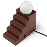 Stair Table Lamp - Red