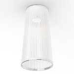 Solis Flush Mount - Chrome / White