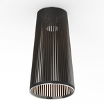 Solis Flush Mount - Chrome / Black