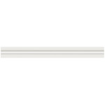 TruTrack 1-Circuit Recessed Track 24VDC Easy Kit - White