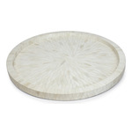 Jullian Bone Serving Tray - White