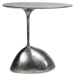 Rizzo Accent Side Table - Silver