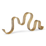Wave Sculpture - Gold Leaf