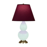 Double Gourd Small Table Lamp - Mint / Plum / Lavender Lining