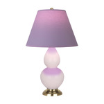 Double Gourd Small Table Lamp - Rose Water / Lavender / Plum Lining