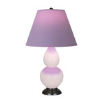 Double Gourd Small Table Lamp - Rose Water / Lavender / Plum Lining