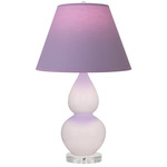 Double Gourd Small Table Lamp - Rose Water / Lavender / Plum Lining