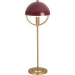 Mavisten Edition Copernica Table Lamp - Lacquered Burnished Brass / Oxblood