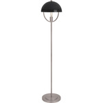 Mavisten Edition Copernica Floor Lamp - Pewter / Piano Black
