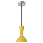Clare Pendant - Polished Nickel / Sunset