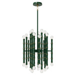 Kane Chandelier - Modern Brass / Jungle
