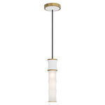 Kane Pendant - Modern Brass / Daisy