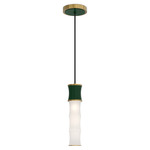Kane Pendant - Modern Brass / Jungle