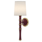 Kane Shade Hardwired / Plug-in Wall Sconce - Sugar Plum / Fondine / Modern Brass